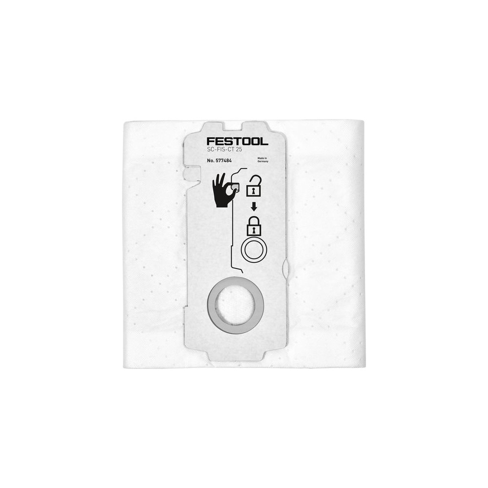 Sacchetto filtro FESTOOL SELFCLEAN SC-FIS-CT 25/5 Codice articolo. 577484