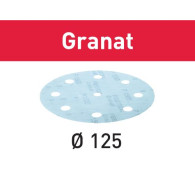 Festool Disco abrasivo STF D125/8 P1500 GR/50 Granat