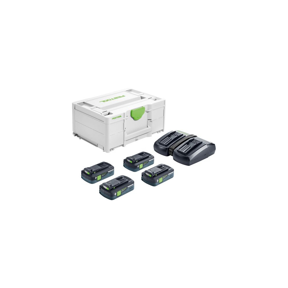 Festool Set Energia SYS 18V 4x4,0/TCL 6 DUO