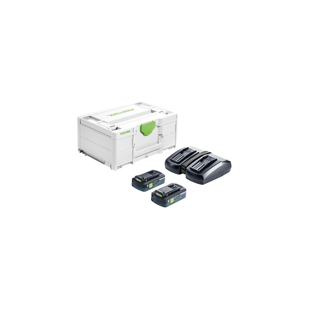 Festool Set Energia SYS 18V 2x4,0/TCL 6 DUO Festool Set Energia SYS 18V 2x4,0/TCL 6 DUO