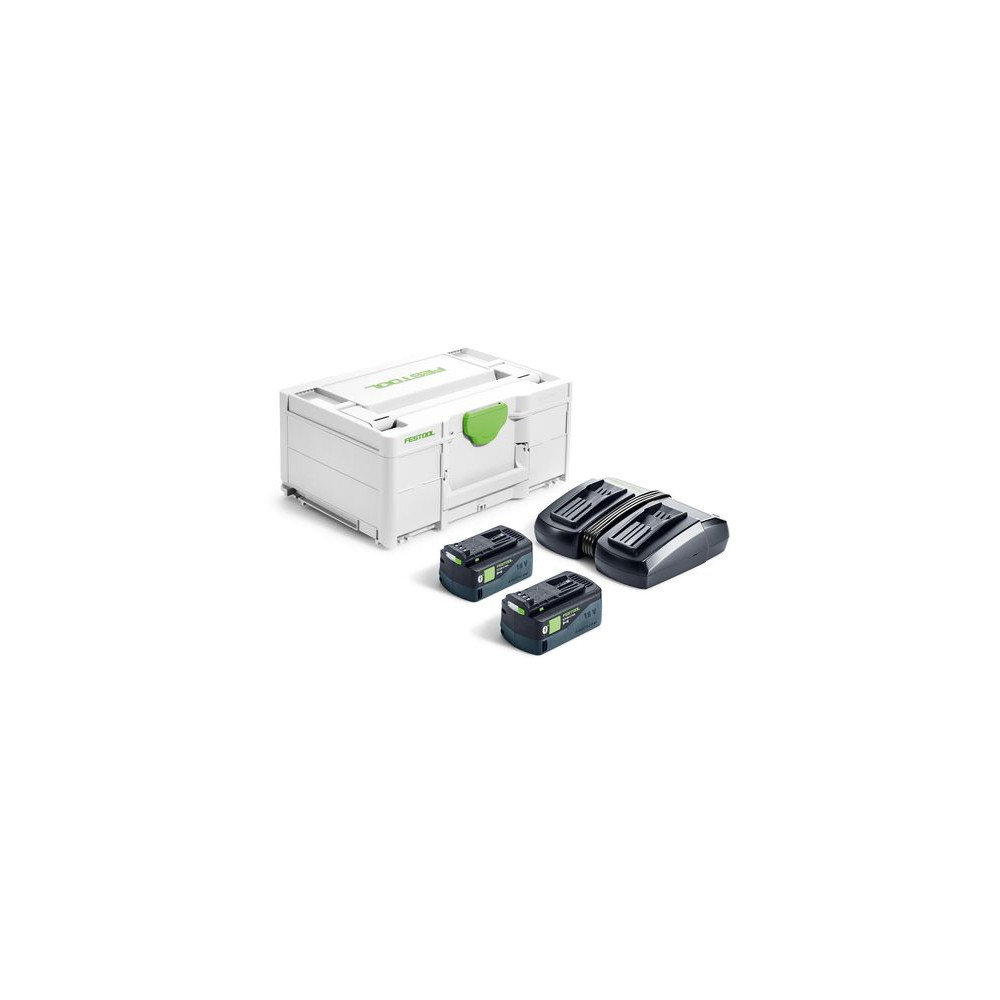 Festool Set Energia SYS 18V 2x5,0/TCL 6 DUO Festool Set Energia SYS 18V 2x5,0/TCL 6 DUO