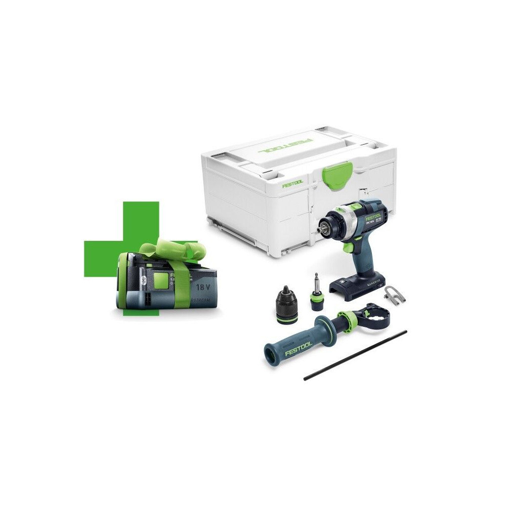 Trapano avvitatore con percussione  TPC 18/4 I-Basic-5,0 art 577053   batteria da 5 ah 18v in omaggio