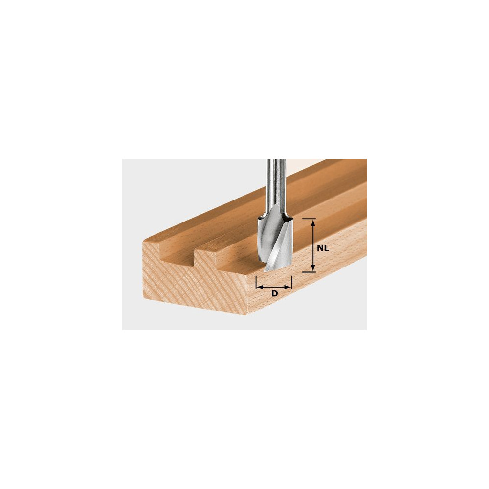 Festool Frese elicoidale per scanalature HS Spi S8 D6/21 Festool Frese elicoidale per scanalature HS Spi S8 D6/21