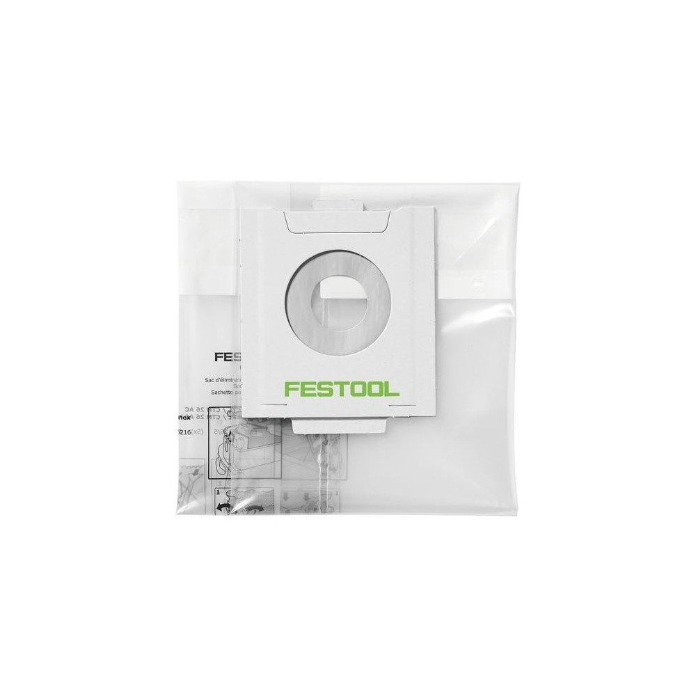 Festool Sacchetto per lo smaltimento ENS-CT 26 AC/5 Cod. 496216