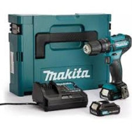 AVVITATORE MAKITA HP333DSAJ 12 volts +2 BATTERIE E CARICABATTERIE
