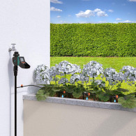 programmatore irrigazione automatico, centralina irrigazione giardino, irrigazione a batteria, timer irrigazione