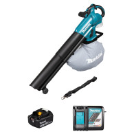 Soffiatore/Aspiratore MAKITA DUB187T002 con batteria 5 ah e caricabatterie 18V