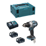 Trapano avvitatore Makita  DHP492RTJ  141nm 2 batterie e caricabatterie