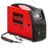 SALDATRICE TECHNOMIG 215 DUAL SYNERGICTELWIN 816232 IN OMAGGIO MASCHERA STREAM + GUANTI MONTANA PLUS