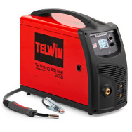 SALDATRICE TECHNOMIG 215 DUAL SYNERGICTELWIN 816232 IN OMAGGIO MASCHERA STREAM + GUANTI MONTANA PLUS