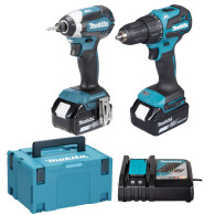 Set avvitatori 18 V Makita DLX2537TJ