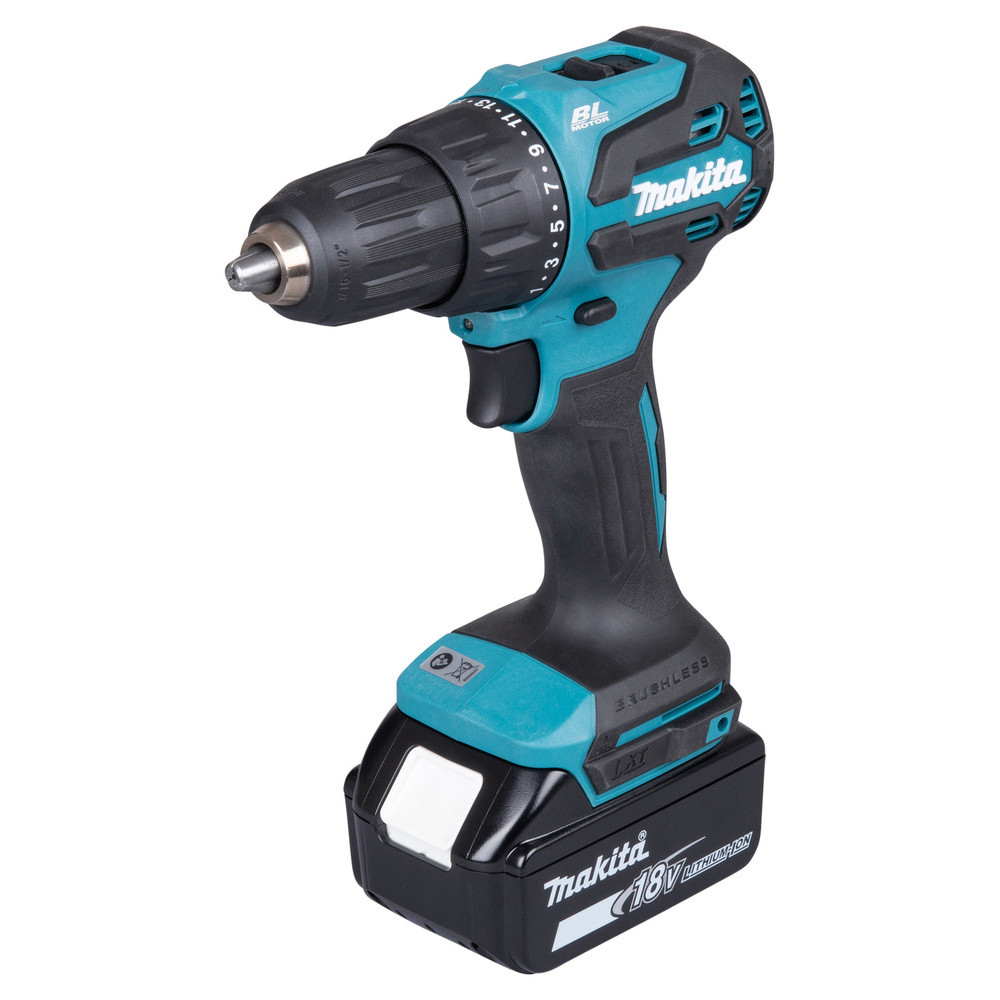Trapano avvitatore con percussione Makita DHP490RFJ in valigetta
