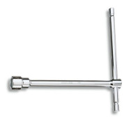 Chiavi a T semplici esagonali cromate beta 950 mm13  cod.009500013