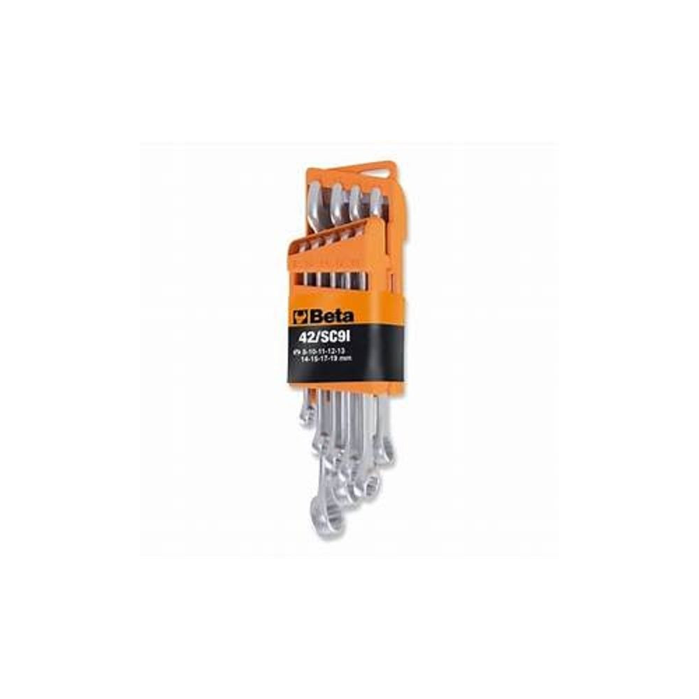 Serie di 9 chiavi combinate beta 42/sc9I con supporto compatto Serie di 9 chiavi combinate beta 42/sc9I con supporto compatto