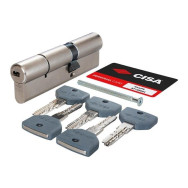 Cilindro cisa ASIXP8 mm 40/60 5 chiavi + chiave cantiere