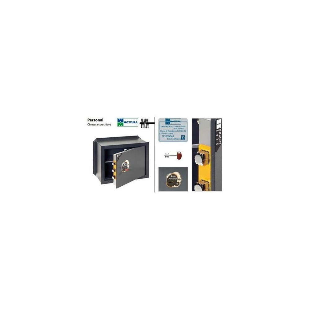  CASSAFORTE MOTTURA PERSONAL CON CHIAVE 11.1320