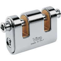 LUCCHETTO ANTISCASSO CORAZZATO 2 LUCE PANZER VIRO