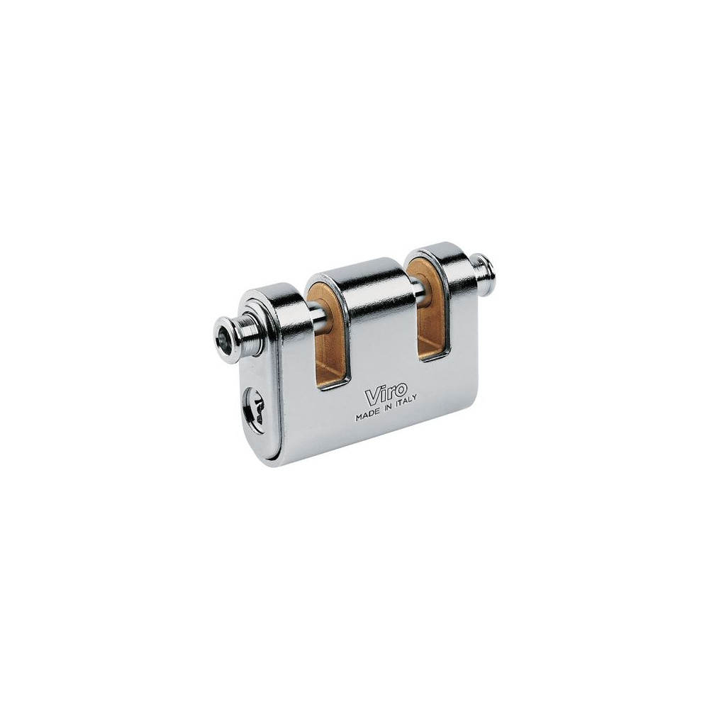 LUCCHETTO ANTISCASSO CORAZZATO 2 LUCE PANZER VIRO