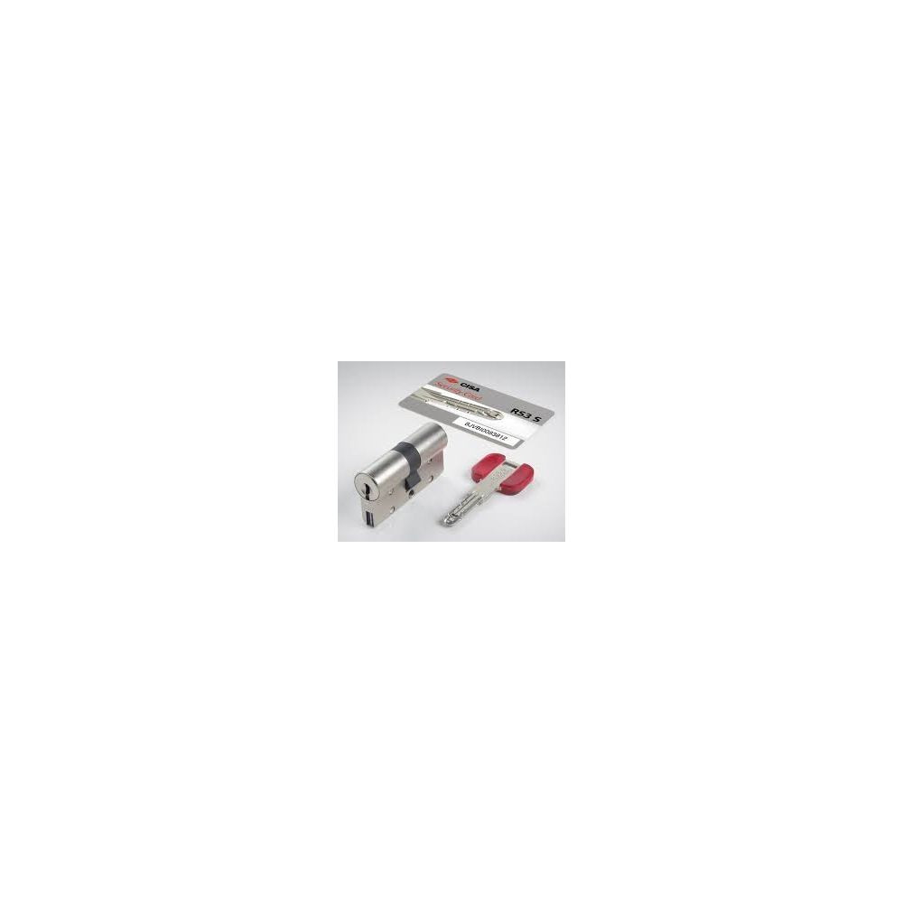 Cilindro Cisa RS3 S 40/40 con 5 chiavi mis. mm 40-40 Cilindro Cisa RS3 S 40/40 con 5 chiavi mis. mm 40-40