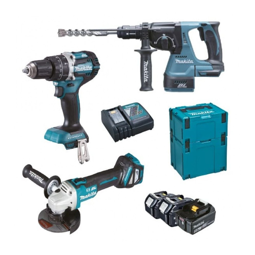  kit elettroutensili Brushless 18 v Makita DLX3119TJ
