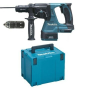 Tassellatore makita DHR243Zj  a batteria con doppio mandrino +Valigia solo corpo