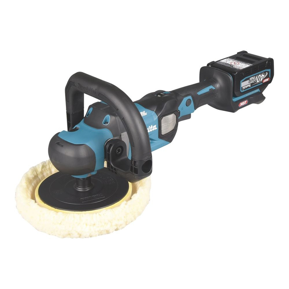 Lucidatrice XGT® 180mm 40Vmax makita PV001GM201 fornito con 2x40Vmax - 4Ah + caricabatterie rapido. Lucidatrice XGT® 180mm 40Vmax makita PV001GM201 fornito con 2x40Vmax - 4Ah + caricabatterie rapido.