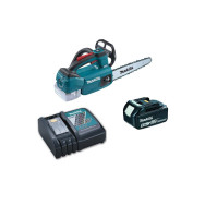 ELETTROSEGA a batteria 250 MM 18V MAKITA DUC254Z in scatola di cartone  in omaggio  1 batteria da 5,0ah + caricabatterie