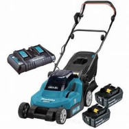  rasaerba dlm382pm2 makita CON caricabatterie + 2 BATTERIE DA 4 AH