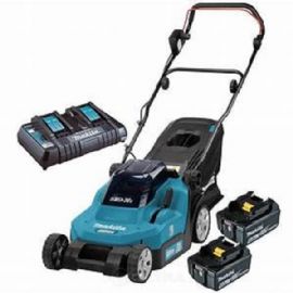  rasaerba dlm382pm2 makita CON caricabatterie + 2 BATTERIE DA 4 AH