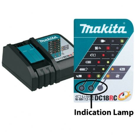 CARICABATTERIE MAKITA DC18RC 