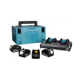 KIT ENERGY MAKITA 197626-8 18VBL 4 BATTERIE  1850B 5 AH + DC18RD CARICABATTERIE