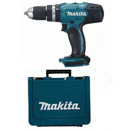 Trapano avvitatore con percussione  18V Makita DHP453 rfe solo corpo con valigetta