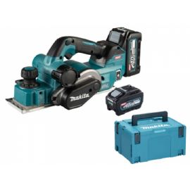  Pialla 40 V Brushless con due batterie Makita KP001GM202 con 2 batterie 40v 4 ah + caricabatterie+ valigetta mac pac