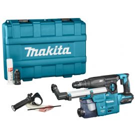Tassellatore SDS-Plus 40Vmax  - 3 Funz. AVT-AFT-XPT-AWS - 2 mandrini + aspirazione solo corpo makita HR009GZ02