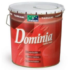 superlavabile per esterni ed interni Dominia Sigillo Rosso 4LT  TASSANI COD.3050