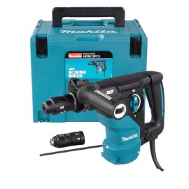 Tassellatore professionale a tre modalità con mandrino a cambio rapido makita hr3012fcj