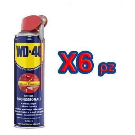 Lubrificante Multifunzione WD-40- 500ml - SCATOLA 6 PZ