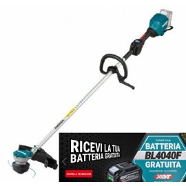 Decespugliatore a batteria ad alta efficienza  Con impugnatura tipo ''loop''.makita UR003GZ01