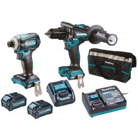 KIT MAKITA DLX2337J TRAPANO AVVITATORE DHP482 +AVVITATORE IMPULSI DTD156+2  BATTERIE 3 AH+CARICABATTERIE + 1 VALIGETTA MAC TIPO 3, MAKITA, Elettroutensili MAKITA batteria