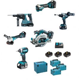 Combo Kit Makita DLX6126JX1 18V 5Ah