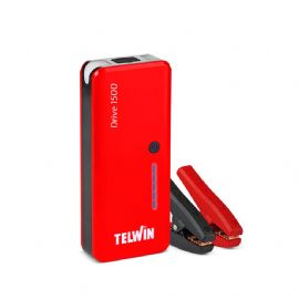 DRIVE avviatore di emergenza portatile  multifunzione al litio  TELWIN 829569 a 12V. 1500A start max.