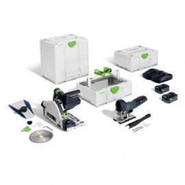 Festool Combo Set 18V per tagliare TSC 55 K/PSC 420/TB M 137 Cod. 578023 