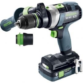 Festool Trapano avvitatore con percussione a batteria TPC 18/4 5,0/4,0 I-Plus Cod. 577651