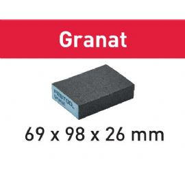 Festool Blocco abrasivo 69x98x26 60 GR/6 Granat